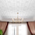 cheap Wallpaper-Cool Wallpapers White Foam Wall Mural Wall Panel Peel and Stick Wall Sticker Floral Removable Wall Covering, PVC/Vinyl Material Self adhesive Wallpaper, Room Wallcovering for Home Decoration
