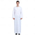 cheap Arabian Muslim-Men&#039;s Robe Thobe / Jubba Religious Saudi Arabic Arabian Muslim Ramadan Adults Leotard / Onesie