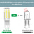 رخيصةأون أضواء الذرة LED-6PCS 3 W أضواء شموغ LED أضواء LED ذرة 400 lm G9 T 45 الخرز LED SMD 2835 110-130 V 200-240 V