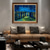 cheap Famous Paintings-Handmade Oil Painting Canvas Wall Art Decoration Van Gogh  Impression Famous Painting Starry Sky Over The Rhone for Home Decor Rolled Frameless Unstretched Painting