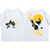 cheap Cartoon &amp; Movie Character Graphic-Agatsuma Zenitsu T-shirt Anime Graphic For Couple&#039;s Men&#039;s Women&#039;s Adults&#039; Saint Patrick&#039;s Day Hot Stamping Casual Daily