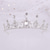 cheap Wearable Accessories-Vintage Baroque Crown New Alloy Green Diamond Small Crown Noble and Elegant Birthday Princess Crystal Headwear