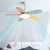 olcso Mennyezeti ventilátoros lámpák-beltéri kültéri mennyezeti ventilátorok világítással 16,4&quot; LED-es szabályozható mennyezeti ventilátor otthonra távirányítós leeresztőrúddal 3000k-6500k gyerekszobába nappali hálószoba