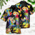 levne Havajské košile-Pánské Košile Havajská košile Grafické tisky Papoušek Lístky Přehnutý Černá Žlutá Černá / hnědá Rubínově červená Námořnická modř Ležérní Havajské Krátký rukáv Tlačítko dolů Tisk Oblečení Tropick