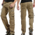 ieftine Pantaloni Cargo-Bărbați Pantaloni Cargo Pantaloni cargo Pantaloni Tactic Pantaloni de lucru Multi Buzunare Buzunar cu clapă Simplu Lungime totală Muncă Purtare Zilnică Clasic Tactic Negru Verde Militar