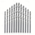 cheap Drill Bit Set-25pcs Hss Small Twist Drill Bit Set Mini Precision 0.5-3mm Drill Bits For Pcb Crafts Jewelry Making Hand Tool Accessories