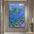 cheap Famous Paintings-Handmade Oil Painting Canvas Wall Art Decoration Modern Abstract Lotus Pond Water Lily Landscape for Home Decor Rolled Frameless Unstretched Painting