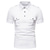 cheap Men's Classic Polo-Men's Polo Shirts Cotton Polo Shirt Casual Sports Classic Short Sleeve Basic Comfortable Plain Pocket Buttons Summer Regular Fit Black White Grey Polo Shirts