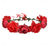 cheap Hair Styling Accessories-Rustic Hippie Rose Crown Wreath Wedding Festival Floral Headpiece Flower Girl Headband