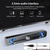 abordables Barras de sonido-Barra de sonido Bluetooth inalámbrica Hi-Fi altavoz estéreo versión mejorada de alta calidad de sonido para Smartphone/Tablet/Computadora barra de sonido con graves fuertes regalo de San Valentín