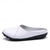 billige Slip-ons og loafers til kvinner-Dame Flate sko Tøfler Store størrelser Hvite sko Loafer muldyr utendørs Daglig Helfarge Sommer Flat hæl Rund Tå Fritid Komfort minimalisme Fuskelær PU Tøfler Måneskinn Svart Hvit