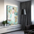 cheap People Paintings-Handmade Oil Painting Canvas Wall Art Decoration Modern Abstract Figure Girl With Bare Back for Home Decor Rolled Frameless Unstretched Painting