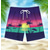 Χαμηλού Κόστους Rash guard πουκάμισα &amp; rash guard κοστούμια-Ανδρικά Σορτς παραλίας Ελαφρύ Γρήγορο Στέγνωμα Σορτς παραλίας Σέρφινγκ Παραλία Καρό Βαθμίδα Εκτυπωμένο Καλοκαίρι Άνοιξη