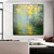 cheap Landscape Paintings-Oil Painting Hand Painted Square Abstract Modern Stretched Canvas