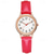 baratos Relógios Quartz-Presente para o Dia das Mães para Mulheres Relógio de Quartzo com Movimento Japonês Facil de Ler Números Árabes Mostrador Simples Pulseira de Couro PU Relógio Feminino
