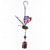 cheap Dreamcatcher-1pc Butterfly Painted Wind Chime Outdoor Handicraft Glow In The Night Hanging Ornament For Window Balcony Garden Decor