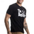 billiga t-shirts i stora storlekar för män-Herr Plusstorlekar Stor lång T-shirt T-shirts Rund halsringning Svart Kort ärm Utomhus Utekväll Mönster Bokstav Kläder Bomullsblandning Streetwear Stylish Ledigt