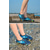 Недорогие Обувь и носки для плавания-Муж. Жен. Обувь для плавания Аква Носки Босиком Надевать Дышащий Легкость Быстровысыхающий Обувь для плавания для Йога Плавание Серфинг Пляж  Голубой Синий