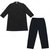 abordables Arabe musulman-Homme Peignoir Thobé / Jubba Religieux Arabe saoudien arabe musulman Ramadan Adultes Haut Pantalon