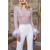 cheap Party Jumpsuits-Women&#039;s Jumpsuit for Special Occasions Party Solid Color Feather Patchwork Wide Leg Long Sleeve Cocktail Fall Disco