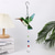 abordables Hasta 30 $-1 carillón de viento pintado con colibrí, artesanía para exteriores que brilla en la noche, adorno colgante para ventana, balcón, decoración de jardín