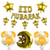 cheap Photobooth Props-Ramadan Festival EID MUBARAK Aluminum Film Balloon Set Star Moon Decorative Arrangement Gurban Balloon Muslim