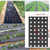 cheap Plant Care Accessories-Plastic Film With Planting Holes, Garden Weed Control Barrier Film Mulching Breathable Gardening Farming Landscape Sheeting For Moisture Temperature Maintaining