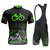 billige Klærsett for menn-Herre Sykkeljersey med bib-shorts Kortermet Fjellsykling Veisykling Sommer Gul Oransje Mørkeblå Grafisk Geometrisk Morsom Sykkel 3D Pute Hurtigtørkende Tilbake Lomme Fukttransport Pustende Spandex