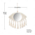 cheap Down to $30-new devil's eye woven decorative mirror tapestry wall hanging cotton thread tassel eye home pendant hand-made gift