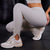 billige Yoga Leggings &amp; strømpebukser-Dame Yoga leggings Delt Mavekontrol Balleløft Hurtigtørrende Yoga Fitness Gym Træning Underdele Sort Hvid militærgrøn Sport Sportstøj Elastisk Tynde