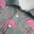 cheap Men&#039;s Printed Polo-Kentucky Derby Men&#039;s Flamingo Hawaiian Polo Shirts Golf Shirt Short Sleeve Polo Shirts Collared Shirts Casual Beach Wear Vacation Wear Tropical Wear Party Outfits Buttons 3D Print Gray