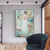 cheap People Paintings-Handmade Oil Painting Canvas Wall Art Decoration Modern Abstract Figure Girl With Bare Back for Home Decor Rolled Frameless Unstretched Painting