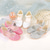 cheap Kids&#039; Princess Shoes-Girls&#039; Sparkly Glitter Dress Shoes – White Mary Jane Heels with Moon Charm Strap for Weddings, Parties, and Formal Events