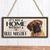 cheap Wood Wall Signs-1pc Pet Dog Wall Hanging, Wooden Animal Dog Pattern Plaque Sign Wll Decor Accessories, For Pet Shop Cafe Room Decor Household Items 4&#039;&#039;x8&#039;&#039; (10cmx20cm)