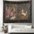 cheap Medieval Tapestry-Medieval Lady Unicorn Tapestry Wall Art Middle Age Decor Photograph Backdrop Blanket Curtain Home Bedroom Living Room Decoration
