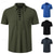 cheap Tops-Men&#039;s Medieval Viking Polo Shirt T-shirt Traditional Retro Style Lace up Short Sleeve Shirts Hippie Matching