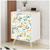 voordelige Behang-cool wallpapers behang esthetische muurschildering bloemen peel and stick behang kleurrijk bos beige/oranje/blauw verwijderbaar contactpapier voor kinderkamerdecoraties 17,7 x 118 inch