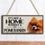 cheap Wood Wall Signs-1pc Pet Dog Wall Hanging, Wooden Animal Dog Pattern Plaque Sign Wll Decor Accessories, For Pet Shop Cafe Room Decor Household Items 4&#039;&#039;x8&#039;&#039; (10cmx20cm)