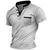 abordables T-shirts décontractés pour hommes-Homme Chemise Henley Shirt T-shirt Plein Col V Plein Air Vacances Manches courtes Poche avant Vêtement Tenue Mode Design basique