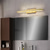 tanie Lampy kosmetyczne-led vanity light kryształ wodoodporny ip20 20w światło lustrzane nowoczesny biały minimalistyczny łazienka oprawa światła aluminium żelaza łazienka kinkiet ścienny oprawa oświetleniowa do montażu na