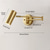 voordelige Zwenkarmlampen-wandlamp oogbescherming moderne nordic stijl schansen swing arm lichten woonkamer slaapkamer metaal 110-120v/220-240v 5 w