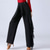 cheap Pants-Latin Dance Pants  Ballroom Dance Ruffles Pure Color Waisted Splicing Women's Performance Training High Spandex