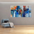 cheap Abstract Paintings-Oil Painting Hand Painted Vertical Abstract Landscape Classic Modern Rolled Canvas (No Frame)