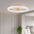 cheap Ceiling Fan Lights-LED Ceiling Fans with lights Crystal Chandeliers Dimmable with Remote Contral 20&quot; Flush Mount Ceiling Lamp Metal Chandelier Bedroom Living Room
