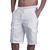 cheap Linen Shorts-Men&#039;s Shorts Linen Shorts Summer Shorts Pocket Plain Comfort Breathable Outdoor Daily Going out Fashion Streetwear Black White