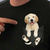 billiga Rolig grafik-Djur Hund T-shirt Mönster Gatustil Till Par Herr Dam Vuxna Varmstämpling Ledigt / vardag