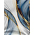 baratos Polo com estampado Gráfico-Homens Camiseta Polo pólo de lapela Polos de botões Camisa de golfe Gradiente Estampas Abstratas Linear Aberto para a Lateral impressão personalizada Azul Azul Escuro Cinza + azul Azul + azul Ao ar
