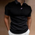 cheap Classic Polo-Men&#039;s Sport Polo Golf Shirt Casual Holiday Lapel Short Sleeve Fashion Basic Gradient Button Summer Regular Fit Wine Black White Navy Blue Orange Gray Sport Polo