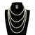 cheap Accessories and More-Earrings Pearl Necklace Choker 2 Pcs Flapper Accessories Retro Vintage 1920s Alloy For Roaring 20s Flapper Cosplay Women&#039;s Costume Fashion Jewelry