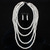 cheap Accessories and More-Earrings Pearl Necklace Choker 2 Pcs Flapper Accessories Retro Vintage 1920s Alloy For Roaring 20s Flapper Cosplay Women&#039;s Costume Fashion Jewelry